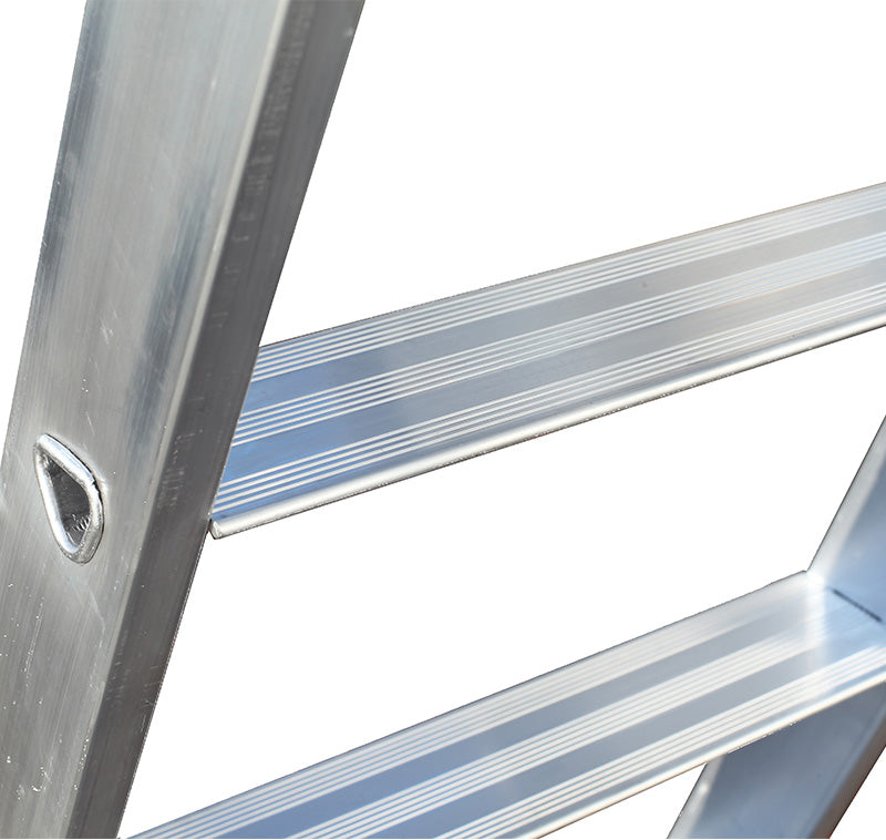 Двустранна алуминиева стълба STS 2x7
