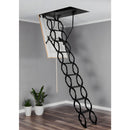 Стълба за таван OMAN FLEX TERMO METAL BOX, разтегателна стълба тип "Хармоника", монтирана на таван.