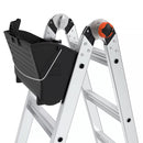 Вертикален съд за боя Little Giant FuelTank, прикрепен към стълба, идеален за работа на височина.