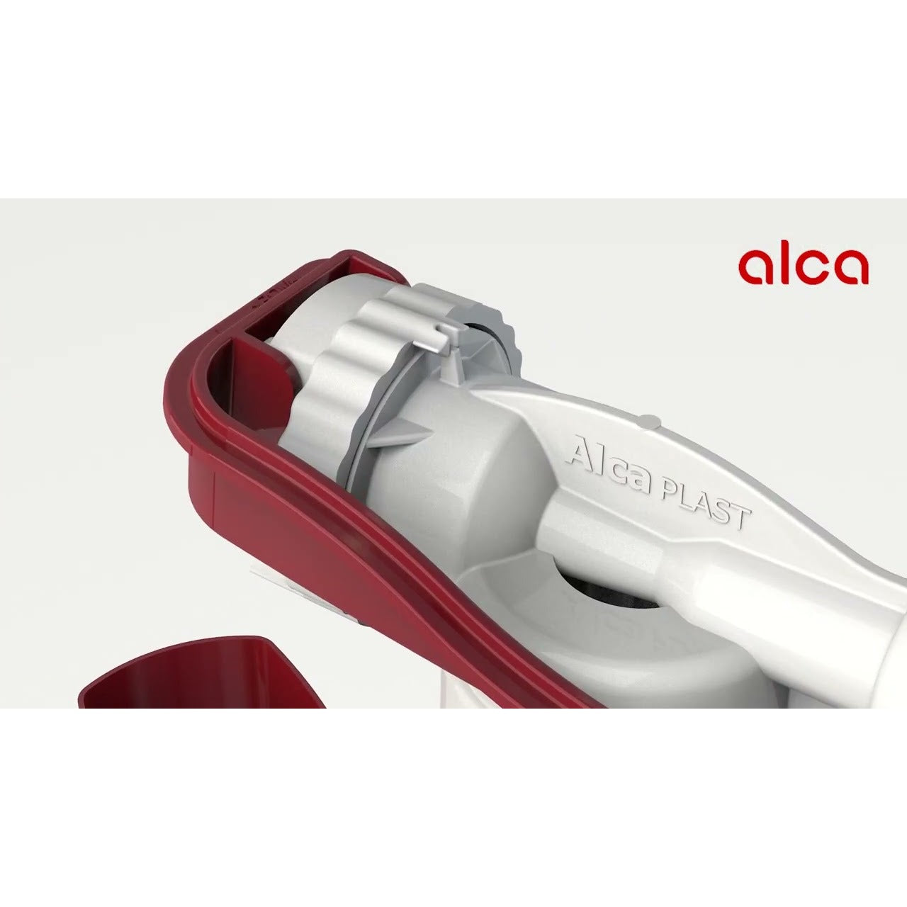 Универсален странично-пълнещ механизъм 1-2"и 3-8" + щипка за закачане в WC структура Alca