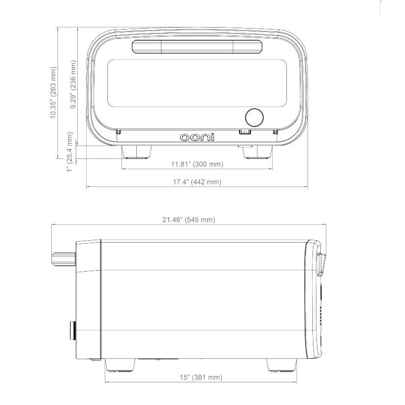 Електрическа фурна за пица Ooni Volt 2 - Nika.bg