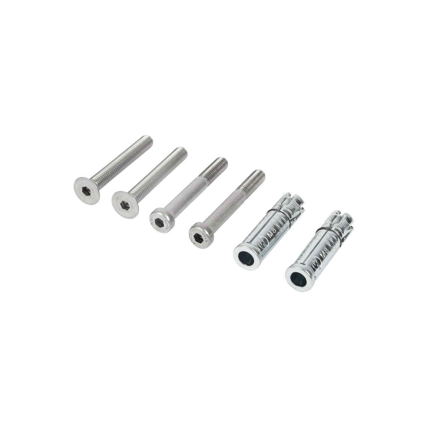 Комплект болтове Wall Fix Locinox за монтаж на насрещници в тухлена стена