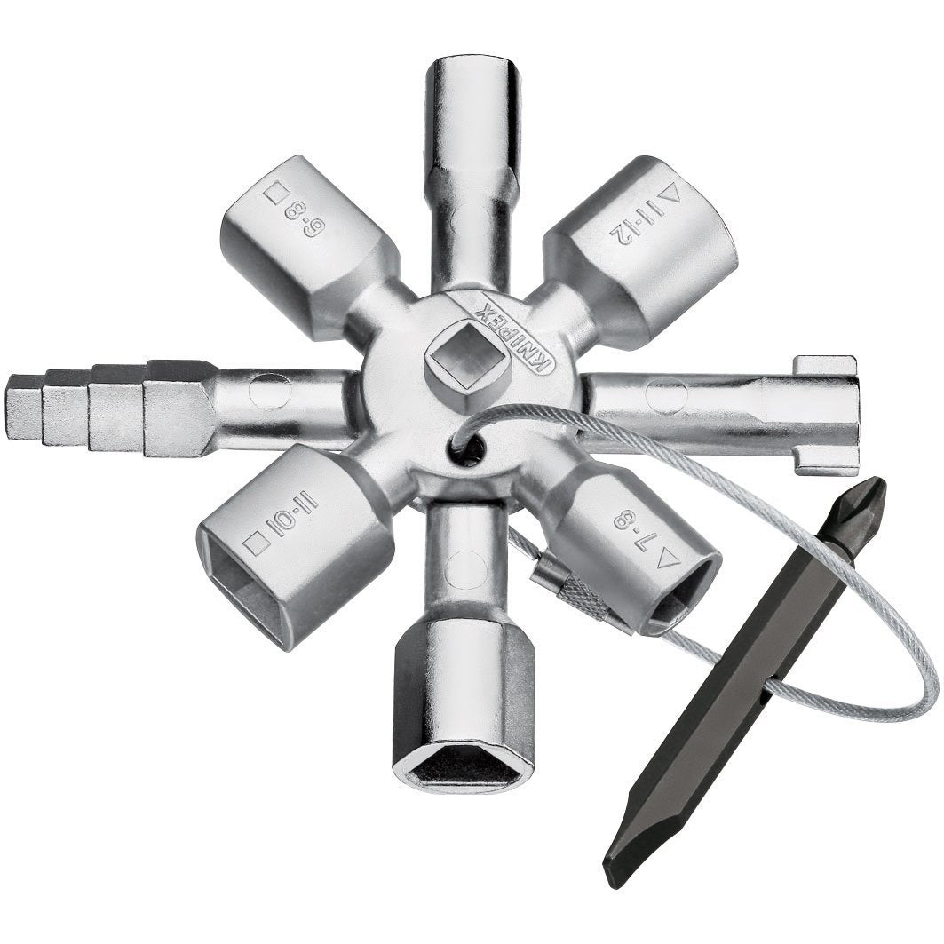 Купи Ключ за разпределителни табла TwinKey®, 92 mm, 00 11 01, KNIPEX за 62.11 лв. само от Nika.bg