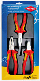 Купи Комплект клещи KNIPEX изолирани - 3 части за 181.09 лв. само от Nika.bg