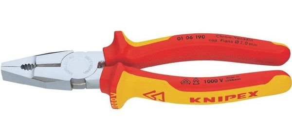 Купи Клещи комбинирани KNIPEX 190 мм, изолирани за 78.28 лв. само от Nika.bg