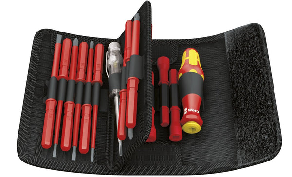 Купи Комплект ръкохватка WERA Kraftform с 18 изолирани накрайника за 177.21 лв. само от Nika.bg