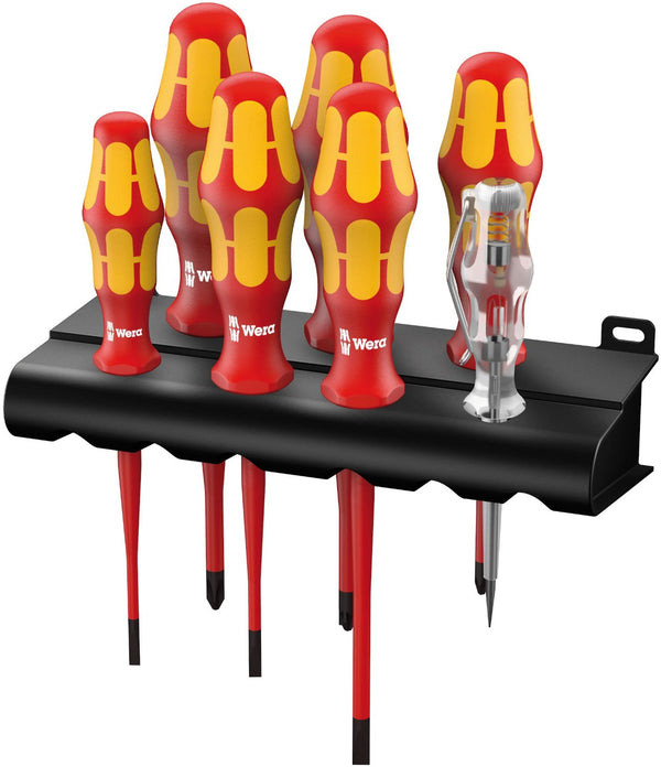 Купи Комплект отвертки WERA Kraftform Plus VDE Slim, iS серия, 7 части за 113.02 лв. само от Nika.bg