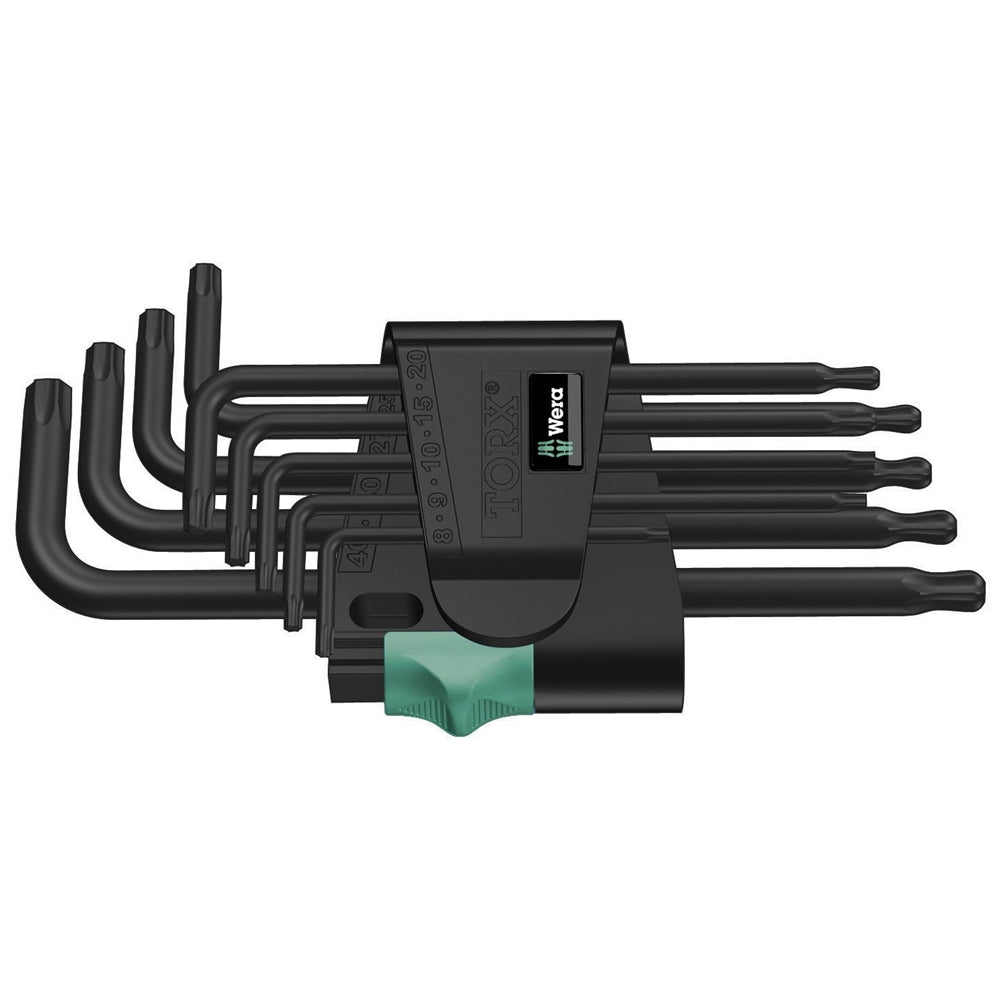 Купи Комплект Torx ключове WERA BlackLaser дълги (9 броя) за 70.93 лв. само от Nika.bg
