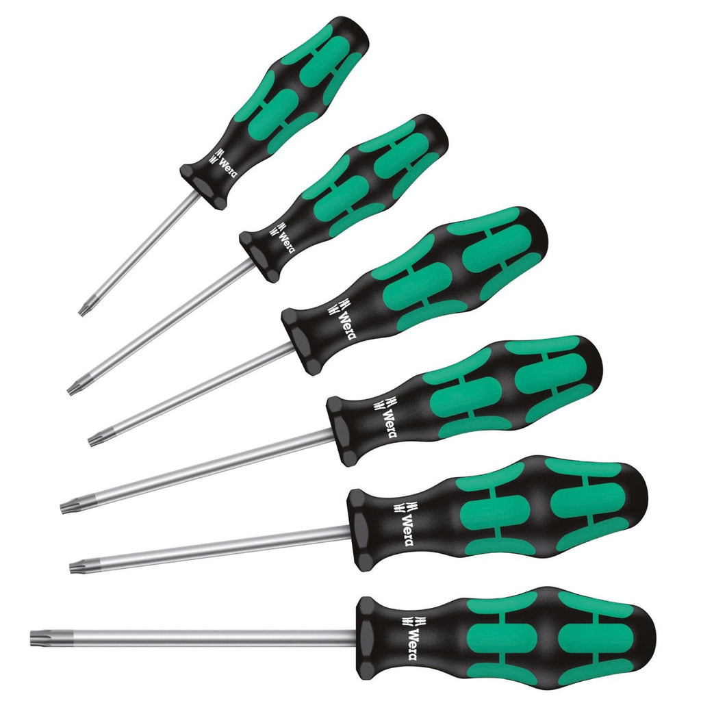Купи Комплект отвертки WERA Kraftform Plus TORX (6 броя) за 100.47 лв. само от Nika.bg