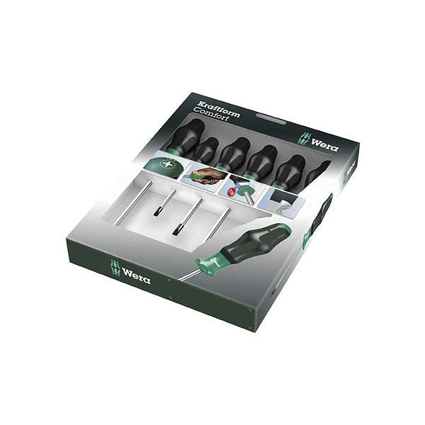 Купи Комплект отвертки Wera Kraftform Comfort (6 броя) за 54.65 лв. само от Nika.bg