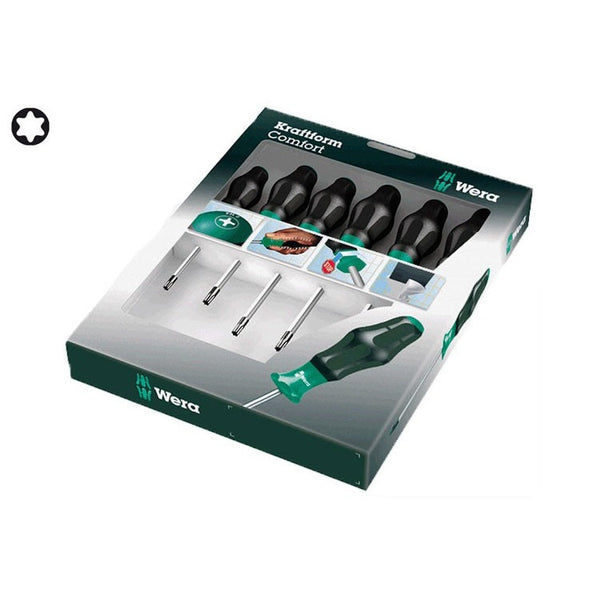 Купи Комплект отвертки Kraftform Comfort Torx (6 броя) за 52.79 лв. само от Nika.bg