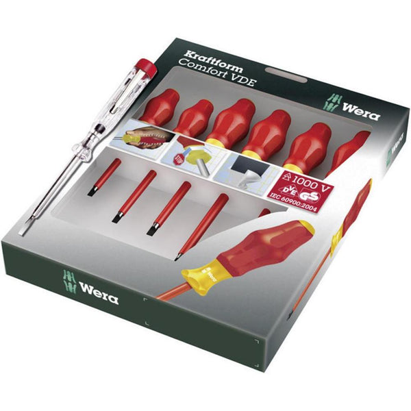 Купи Комплект отвертки Kraftform Comfort изолирани - 7 части за 63.95 лв. само от Nika.bg