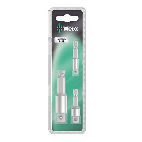 Купи Комплект адаптори Wera (3 броя) за 40.7 лв. само от Nika.bg