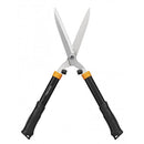 Ножица за храсти FISKARS Solid HS21 1026827 с гумени дръжки, дължина 552 мм и острия нож.