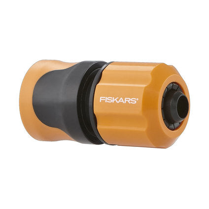 Купи Бърза връзка за маркуч (AQUA стоп) размер 13mm-1-2" Fiskars за 11 лв. само от Nika.bg