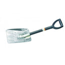 Лека лопата за сняг FISKARS с алуминиево острие и ергономична дръжка, идеална за кола.