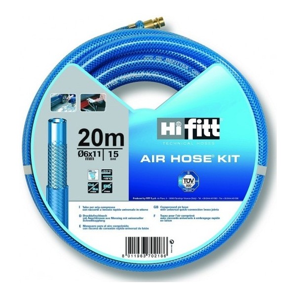 Купи Маркуч за ВЪЗДУХ AIR HOSE 6.0 mm x L=20 m за 29 лв. само от Nika.bg