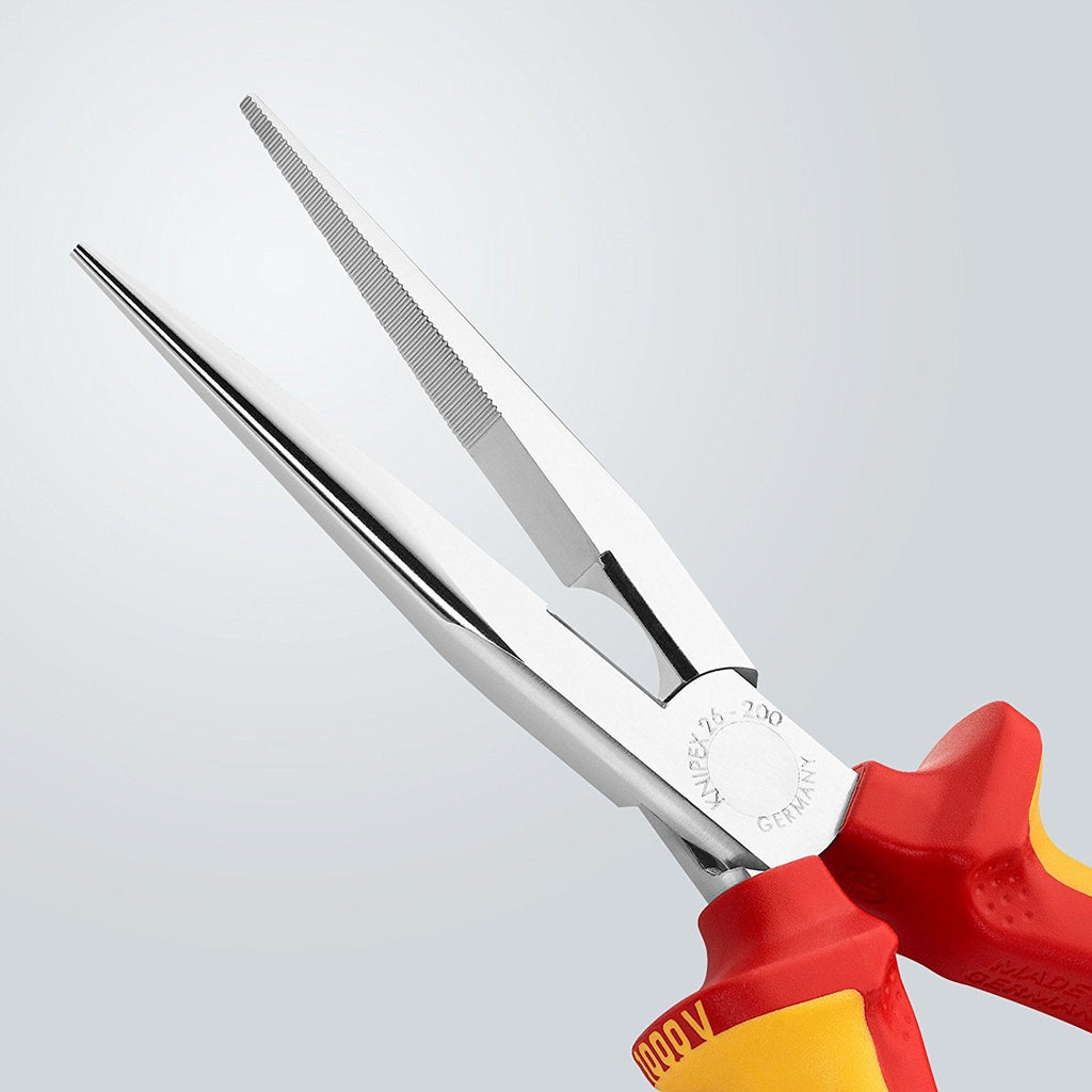 Купи Клещи с прави челюсти KNIPEX, изолирани 200 мм - 26 16 200 T за 88.58 лв. само от Nika.bg