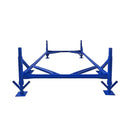Диафрагма за подвижно безболтово скеле, размер 900/2000 мм, произведена в България, синя метална конструкция.