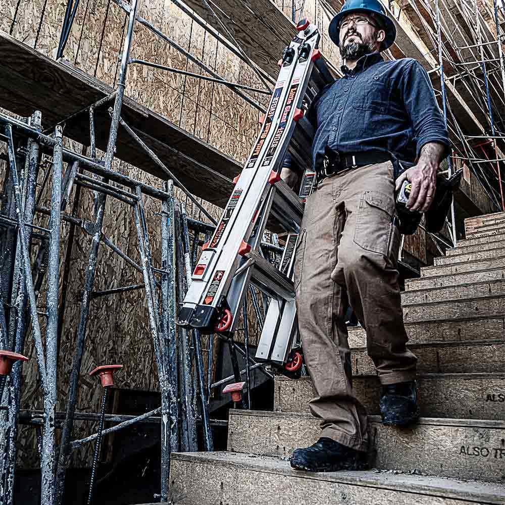 Купи Телескопична алуминиева стълба Leveler M17 Малкия гигант® за 848 лв. само от Nika.bg