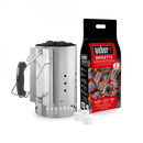 Купи Комплект за бързо и лесно разпалване на въглища WEBER® (уред+брикети+кубчета) за 86 лв. само от Nika.bg