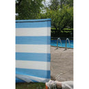 Купи Покривало за огради, балкони и тераси Soleado Плътност = 90%; H=2.0 x L=50 m - синьо-бяло за 232.66 лв. само от Nika.bg