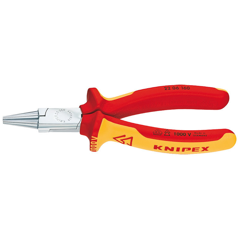 Купи Клещи с овални челюсти KNIPEX, изолирани 160 мм за 51.17 лв. само от Nika.bg