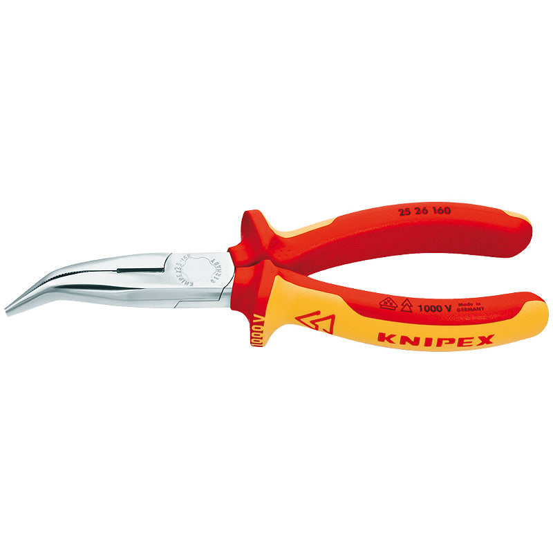 Купи Островърхи клещи KNIPEX, закривени, изолирани 160 мм за 62.11 лв. само от Nika.bg