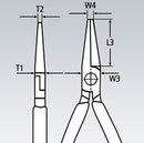 Купи Клещи с прави челюсти KNIPEX 200 мм за 51.06 лв. само от Nika.bg
