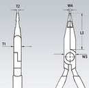 Купи Клещи за телефонни кабели KNIPEX 160 мм за 62.31 лв. само от Nika.bg