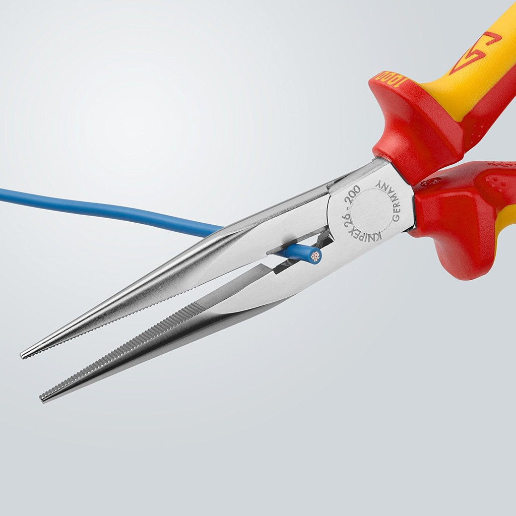 Купи Клещи с прави челюсти KNIPEX, изолирани 200 мм - 26 16 200 T за 88.58 лв. само от Nika.bg