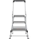 Степ стълба с 3 стъпала SAFETY STEP МАЛКИЯ ГИГАНТ®, изработена от алуминий и с нехлъзгащи стъпала.