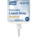 Купи Tork Концентриран течен сапун непарфюмиран Premium Soap Liquid Extra Mild Non Perfumed– system S1, 6 х 1 литър за 101.69 лв. само от Nika.bg