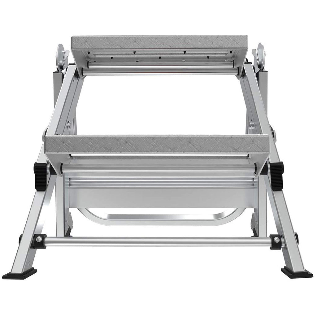 Степ стълба 2 стъпала SAFETY STEP МАЛКИЯ ГИГАНТ® с алуминиева конструкция и нехлъзгащи стъпала.