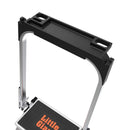 Горна част на стълба Малкия Гигант®, изработена от алуминий, с практична поставка за инструменти.