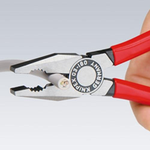 Купи KNIPEX Клещи комбинирани 180 мм, 03 02 180 SB за 41.52 лв. само от Nika.bg