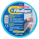 Пакет на FibaTape стъклофибърна лента 48мм, подходяща за гипскартон, самозалепваща, синя.