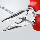 Купи Клещи комбинирани с остри челюсти хромирани 145 mm, 08 26 145, KNIPEX за 58.76 лв. само от Nika.bg