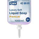 Купи Tork Концентриран течен сапун Premium Soap Liquid Luxury Soft – system S1, 6 х 1 литър за 125.35 лв. само от Nika.bg