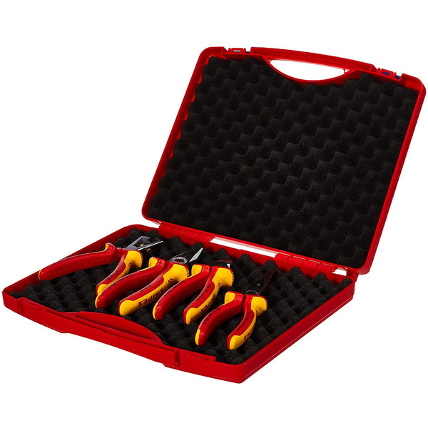 Купи Комплект изолирани клещи KNIPEX Компактен куфар (4 части) за 289.44 лв. само от Nika.bg