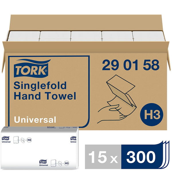 Купи Tork Сгънати кърпи Universal Hand Towel Zigzag Fold Soft – system H3 за 131.53 лв. само от Nika.bg