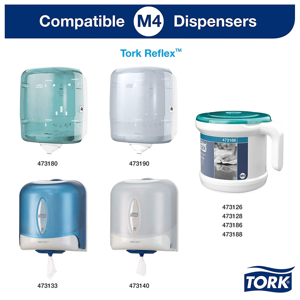 Купи Tork Домакинска хартиена ролка Reflex Wiping Paper M4 – system M4 за 118.02 лв. само от Nika.bg