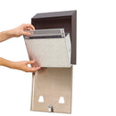 Купи Rubbermaid Пепелник за стена SMOKERS STATION BLACK за 104.92 лв. само от Nika.bg