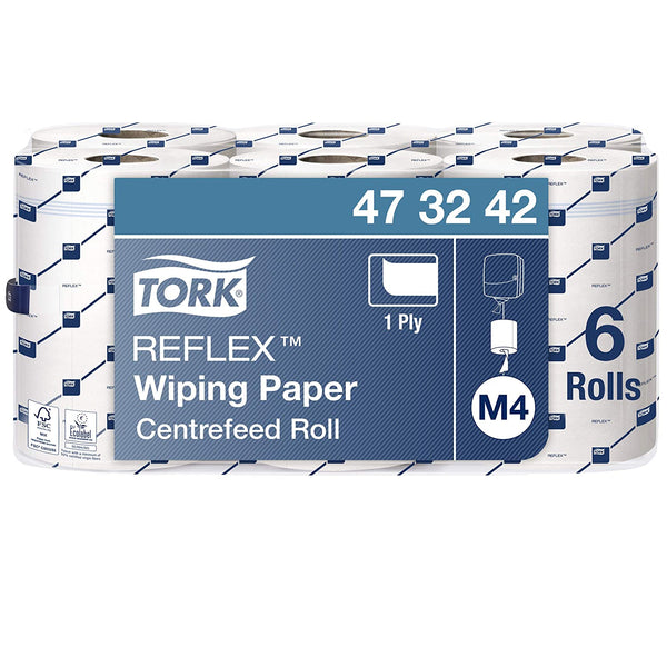 Купи Tork Домакинска хартиена ролка Reflex Wiping Paper M4 – system M4 за 118.02 лв. само от Nika.bg