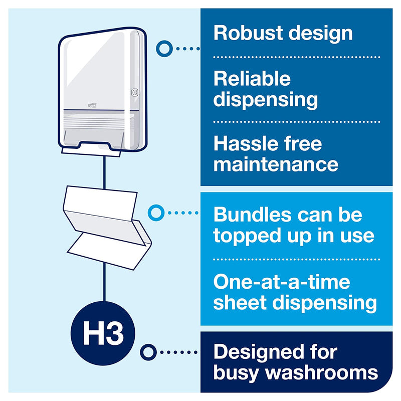 Купи Tork Сгънати кърпи Universal Hand Towel Zigzag Fold Soft – system H3 за 131.53 лв. само от Nika.bg