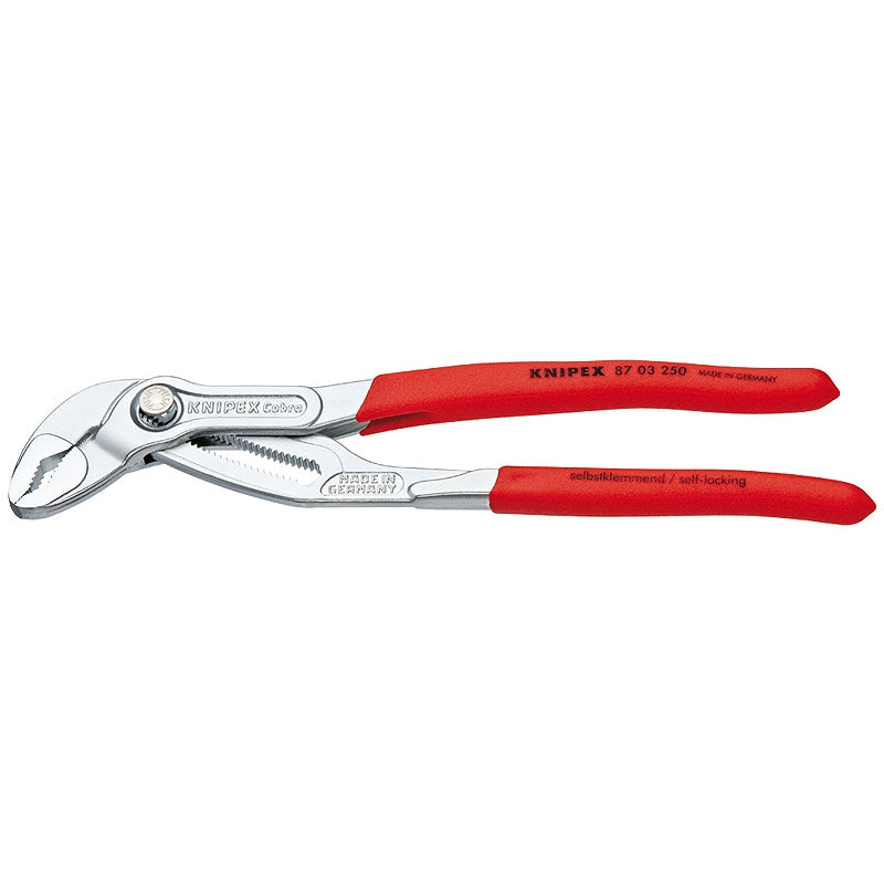Купи Клещи KNIPEX за тръби “Cobra“, 250 мм за 91.8 лв. само от Nika.bg