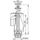 Купи Изпразващ механизъм с двойна функция на бутона за моноблок за 24.96 лв. само от Nika.bg