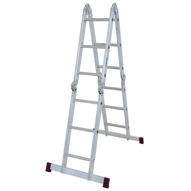 Купи Сгъваема алуминиева стълба с платформа KRAUSE CORDA 4x3 за 451 лв. само от Nika.bg