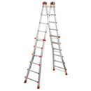 Алуминиева телескопична стълба GIERRE PEPPINA AL060 6+6 за домашна и професионална употреба