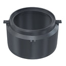 Преход DN110 за вертикално свързване на дренажен канал, изработен от устойчив полипропилен.